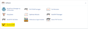 Acceleratewp in cpanel